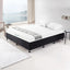Palermo King Ensemble Bed Base Midnight Black Linen Fabric