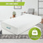 Palermo King Single Mattress 30cm Memory Foam Green Tea Infused CertiPUR Approved
