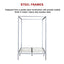 4 Four Poster Double Bed Frame