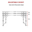 Aluminium Folding Table 120cm Portable Indoor Outdoor Picnic Party Camping Tables