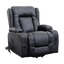 Recliner Chair – Electric Massage Lift Chair with Heat Function PU Leather Lounge Sofa Black