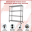 Modular Wire Storage Shelf 1200 x 600 x 1800mm Steel Shelving