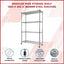 Modular Wire Storage Shelf 1500 x 350 x 1800mm Steel Shelving