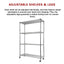 Modular Wire Storage Shelf 1500 x 350 x 1800mm Steel Shelving