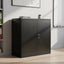 Two-Door Metal Short Cabinet Shelf Storage for Home Office Gym
