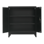 Two-Door Metal Short Cabinet Shelf Storage for Home Office Gym