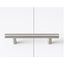 Single Wall Bed in White Gloss – Space Saving Murphy Bed Kit with Silver Door Handle