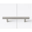 King-single Wall Bed in White Gloss – Space Saving Murphy Bed Kit with Silver Door Handle