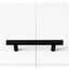 Queen Wall Bed in White – Space Saving Murphy Bed Kit with Black Door Handle