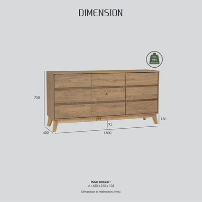 Hirado Sideboard Buffet - Natural