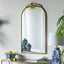 MARION TALL GOLD WALL MIRROR