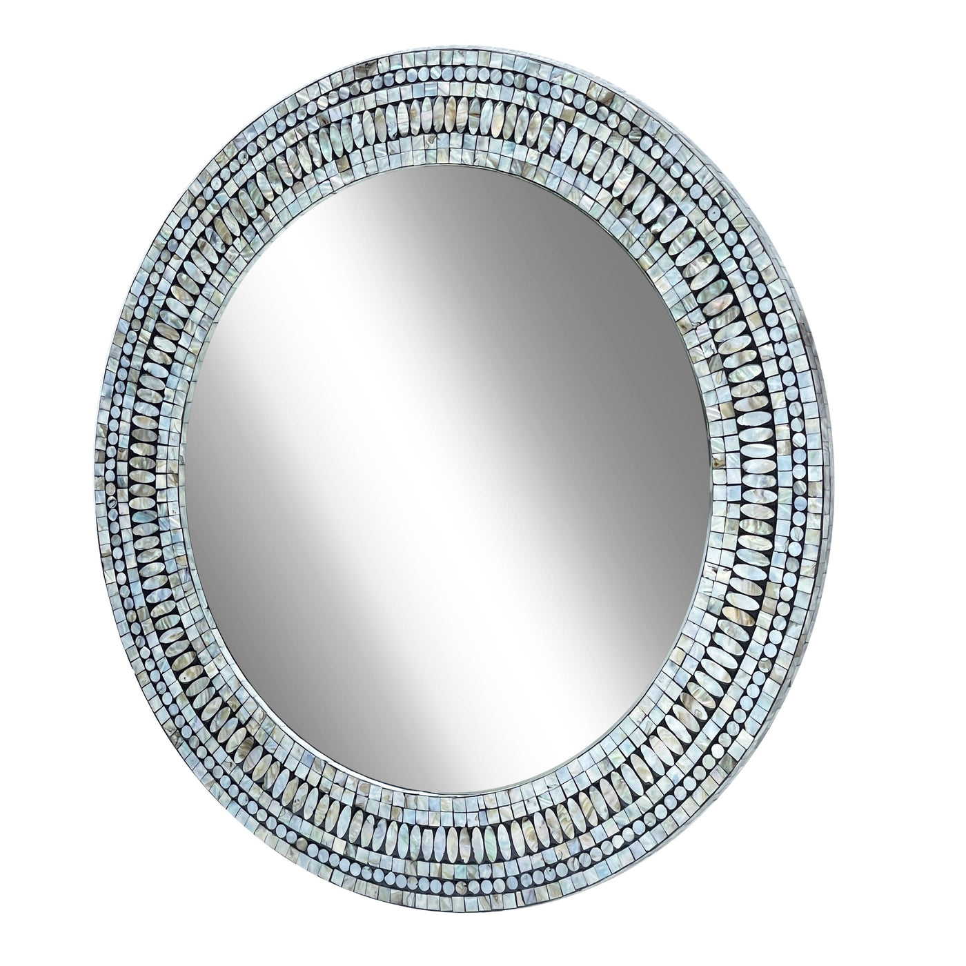 COOPER MOTHER OF PEARL HAND MADE MIRROR