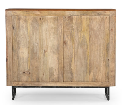 COWHIDE PATCHWORK CHEST OF DRAWERS