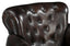 CHOCOLATE LEATHER ARMCHAIR