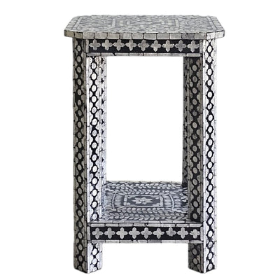 MOTHER OF PEARL NOIR OPULENCE SIDE TABLE