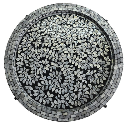 MOTHER OF PEARL NOIR OPULENCE COFFEE TABLE