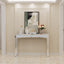 Crushed Diamond Mirrored Console Table Entrance Furniture