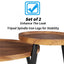 Industrial Nesting Wooden Side Tables