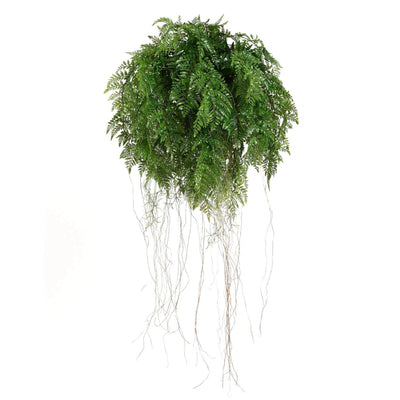 Large Lush Tropical Hanging Fern Ball 55cm Diameter