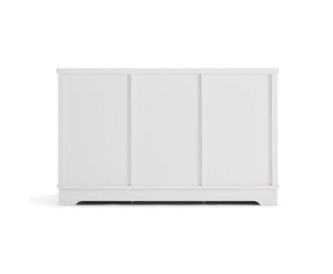 Margaux White Coastal Style Sideboard Buffet Unit