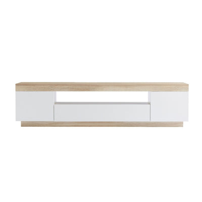 Ashley Coastal White Wooden TV Cabinet Entertainment UniT