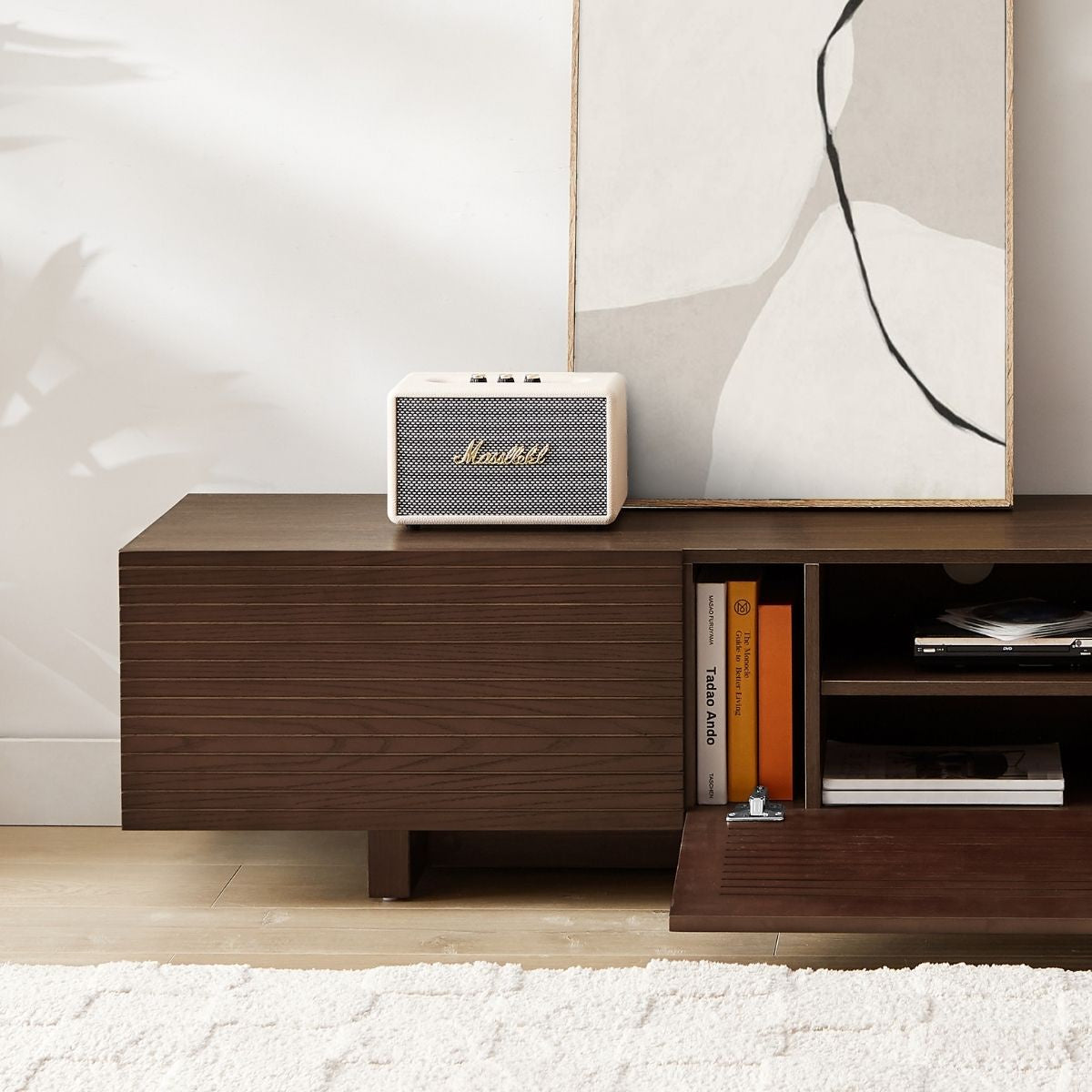 Loren Wooden TV Unit