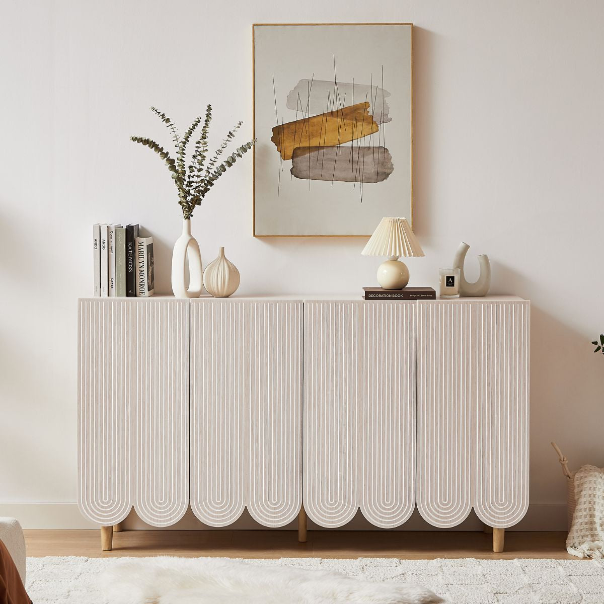 Ryder White Sideboard