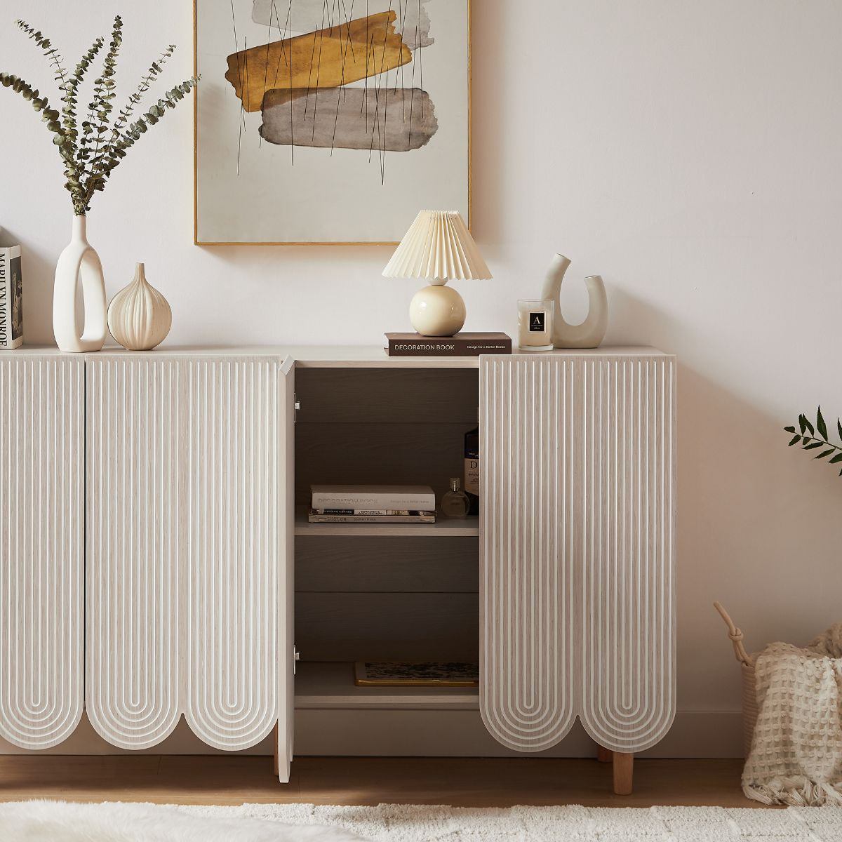 Ryder White Sideboard