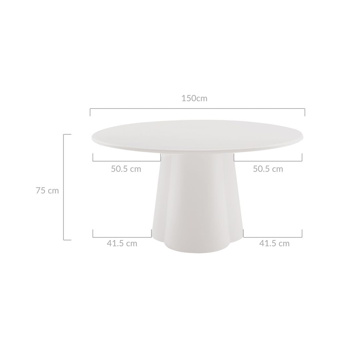 Sora Round Dining Table