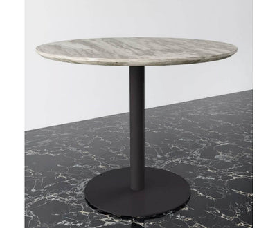 Tyler Black Mid-Century Design Round Dining Table