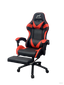 Gaming Chair With Headrest and Foot Rest - Blue