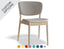 Valencia Chair - Upholstered Seat & Back - by TON