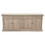 St. James Weathered Oak Sideboard 220cm