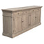 St. James Weathered Oak Sideboard 220cm