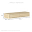 Eltham Wall-Mounted Console Table (95cm)