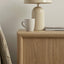 Linero Bedside Table Oak