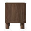Linero Bedside Table Walnut