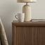 Linero Bedside Table Walnut
