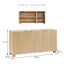Malcom Buffet Oak (140cm)