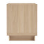 Malmo Bedside Table Oak