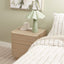 Malmo Bedside Table Oak