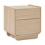 Malmo Bedside Table Oak