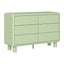 Wynnwood Chest of 6 Drawers Green