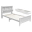 Artiss Bed Frame King Single Size Wooden with 2 Storage Drawers White