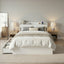 Bed Frame Single Size with Charging Ports and 2 Drawers AURA