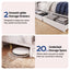 Artiss Queen Bed Frame with Storage Bookcase Headboard, USB & Type-C Ports & Drawers White
