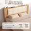 Artiss King Single Bed Frame with 2 Drawers, PU Leather Headboard & Charging Station