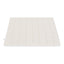 Giselle Faux Fur Weighted Blanket 2 Sided Long Pile Sherpa Reverse Cream 9KG 152 x 203cm