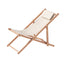 Gardeon Outdoor Chairs Sun Lounge Deck Beach Chair Folding Wooden Patio Furniture Beige