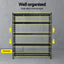 1.8MX1.2M Giantz Garage Shelving Warehouse Rack